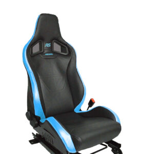 Focus RS MK2 MK3 Recaro Sportster CS Tailored Black Nitrous & Blue Seat Covers