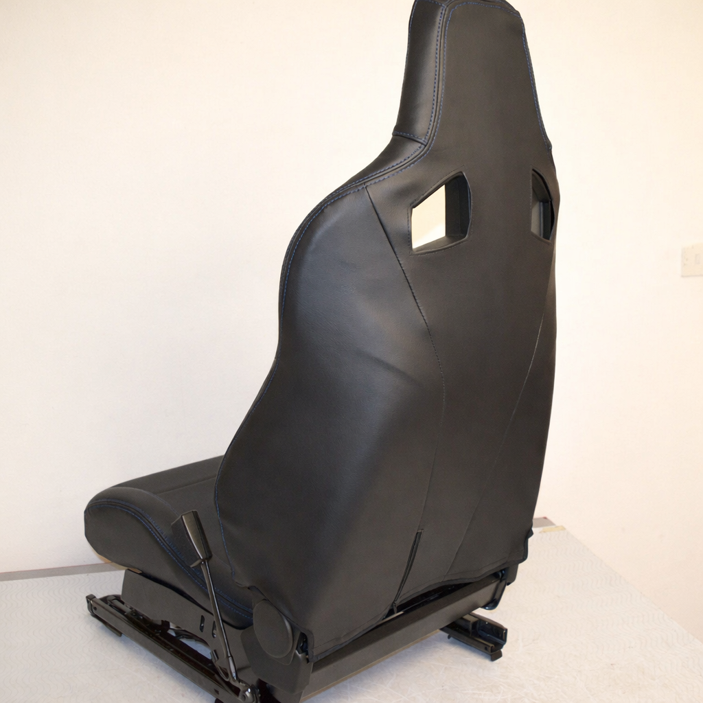 Ford Focus RS MK2 MK3 Recaro Sportster CS Tailored Fitted Black Car Seat Covers - Image 5