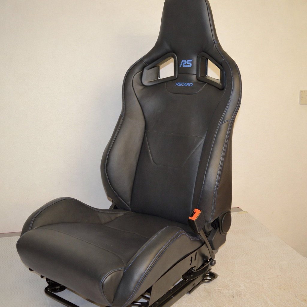 Ford Focus RS MK2 MK3 Recaro Sportster CS Tailored Fitted Black Car Seat Covers - Image 4