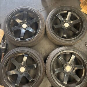 BOLA B1s 18 x 8.5J with x2 Budgets & x2 Continentals