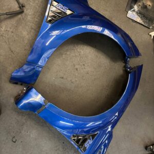 Alternative view of Performance blue RS wings 1 bottom has some rust but still has 1 fixing point and the other is solid