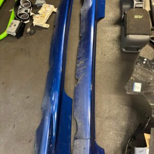 Performance Blue RS Side Skirts with End Cap