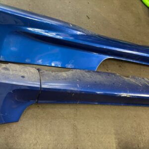 Alternative view of Performance Blue RS Side Skirts with End Cap