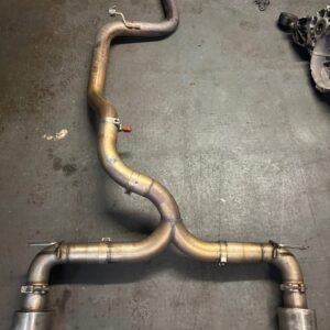 Alternative view of KMS Section 18 ST Exhaust System – Mk2 Focus RS