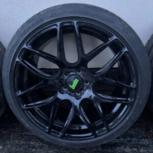 Bola B8R 18” Alloys – Freshly Refurbished Gloss Black (5x100, 8J)