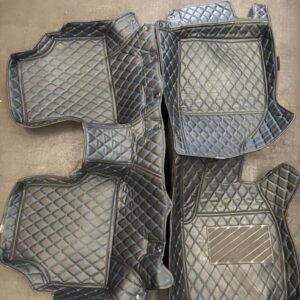 Ford Focus RS Mk2 – Custom Black Floor Mats with Blue Stitching