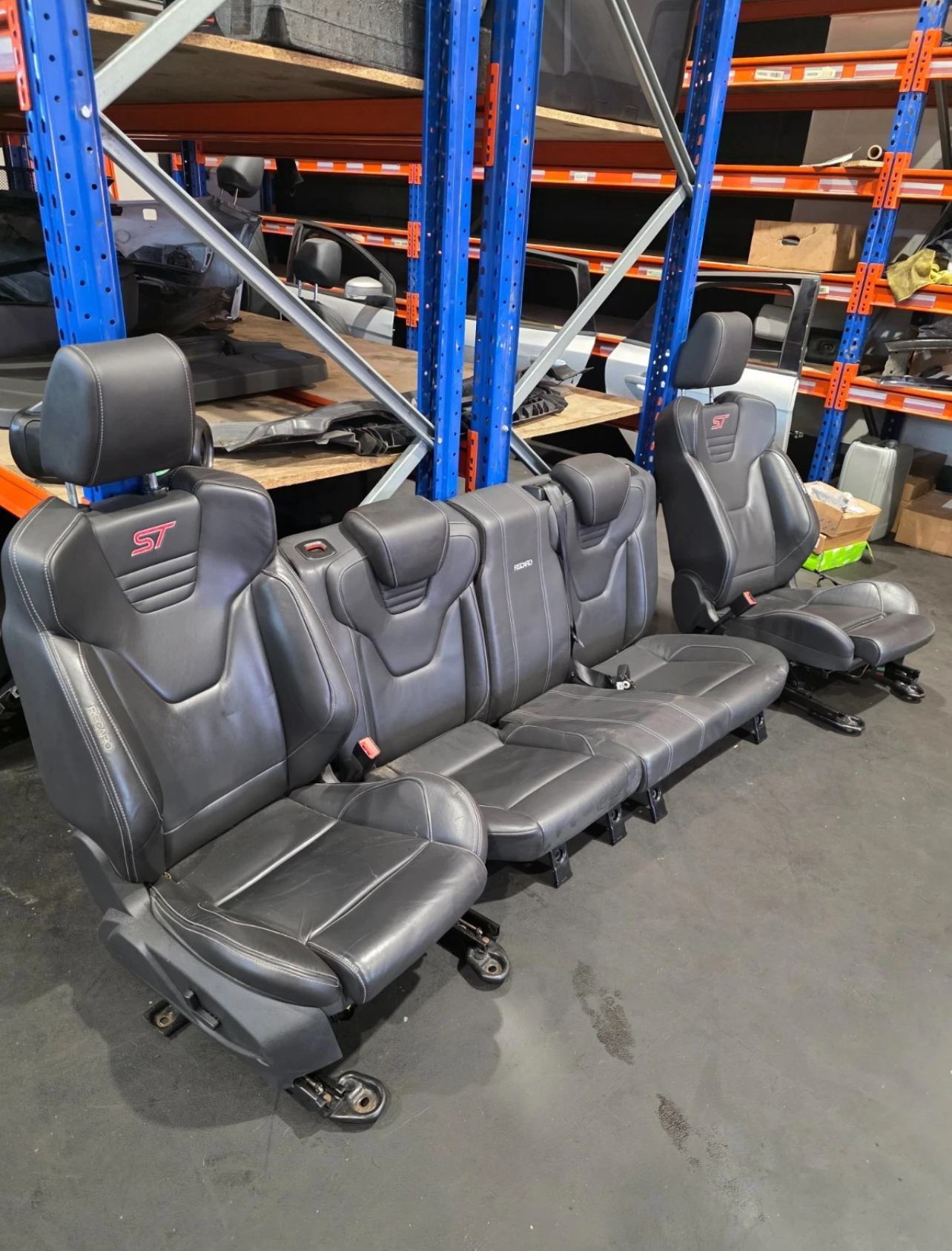 Ford Focus ST250 ST3 Black Heated Seats – Full Set (2012–2017) - Image 12
