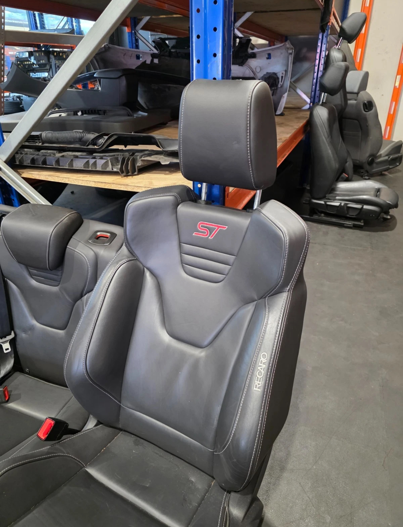 Ford Focus ST250 ST3 Black Heated Seats – Full Set (2012–2017) - Image 4