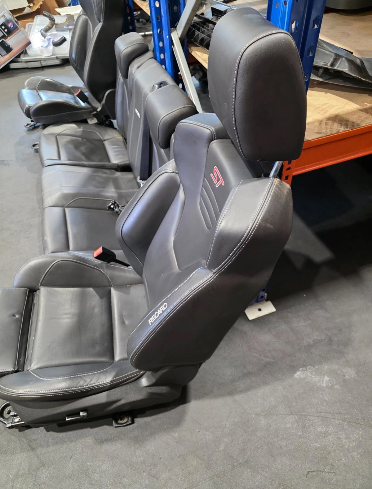 Ford Focus ST250 ST3 Black Heated Seats – Full Set (2012–2017) - Image 3