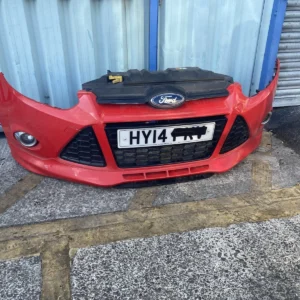 Alternative view of Ford Focus Mk3 Zetec S Complete Front Bumper In Race Red
