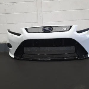 Ford Focus RS Mk2 Genuine White Front Bumper / With Caps